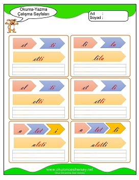 i sesi Grubu Çalışma Sayfaları